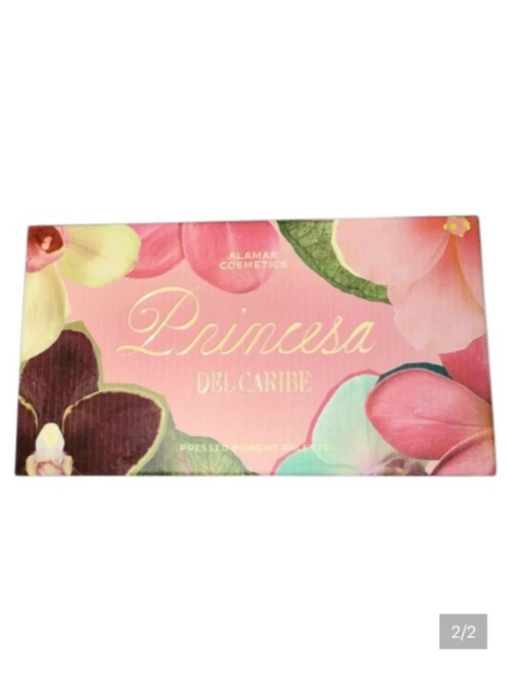 Alamar Eyeshadow Palette — Teal, Pink, Gold, Copper, Cream, Orange, Olive, Berry